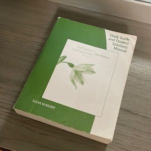John McMurry Study Guide and Student Solutions Manual (used)